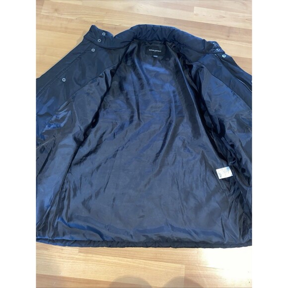 Banana Republic Black Diamond Quilted Puffer Bomber Jacket Men’s M - Picture 8 of 12